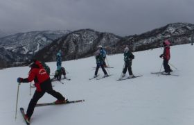 スキー教室１日目
