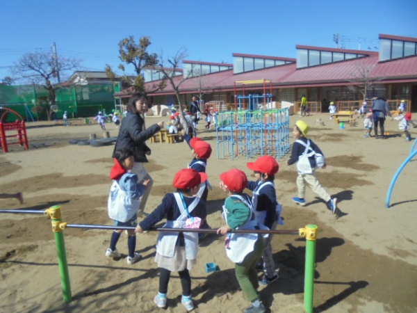 風の強い一日でした