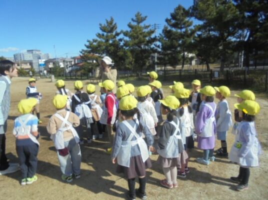 年中さん、公園遊び