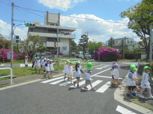 年長さん、市川市交通公園