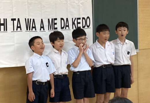 ５年生　美しい日本語の話し方教室