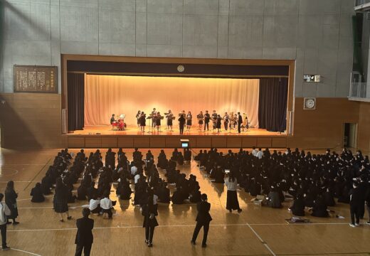 中高合同　～部活動紹介が行われました～