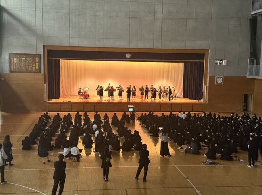 中高合同　～部活動紹介が行われました～