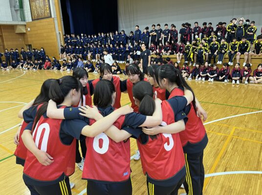 初交流！高校の全学年が熱戦！盛り上がるドッジボール大会
