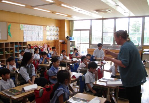 留学生との交流会～１年生 英会話～