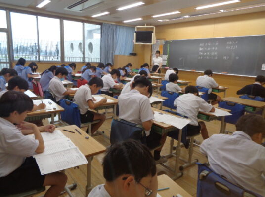 第３回　内部進学テスト