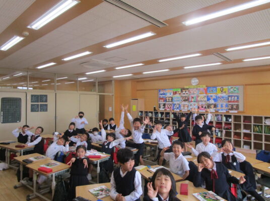 ２年生の授業に密着取材！