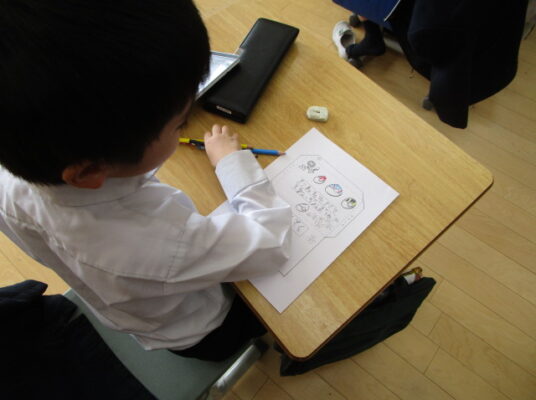 種のバトンリレー（１年生　生活科）