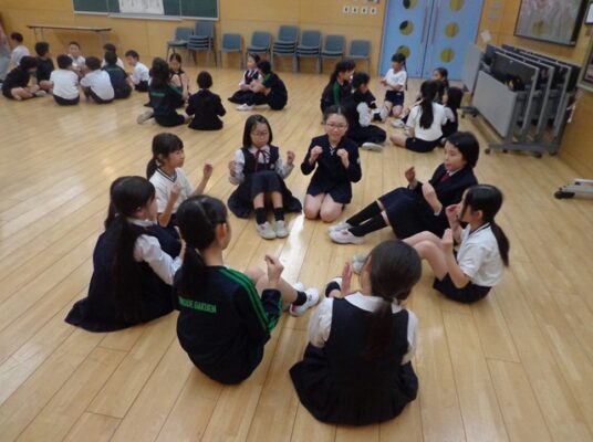 手話教室　３年生の４日間