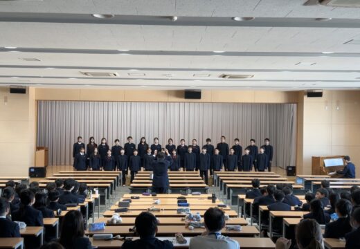 1年生合唱コンクール