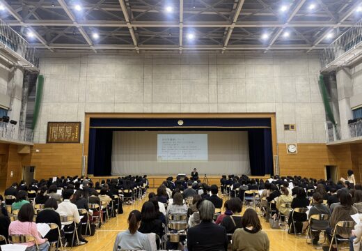 進路講演会を実施しました(高1)