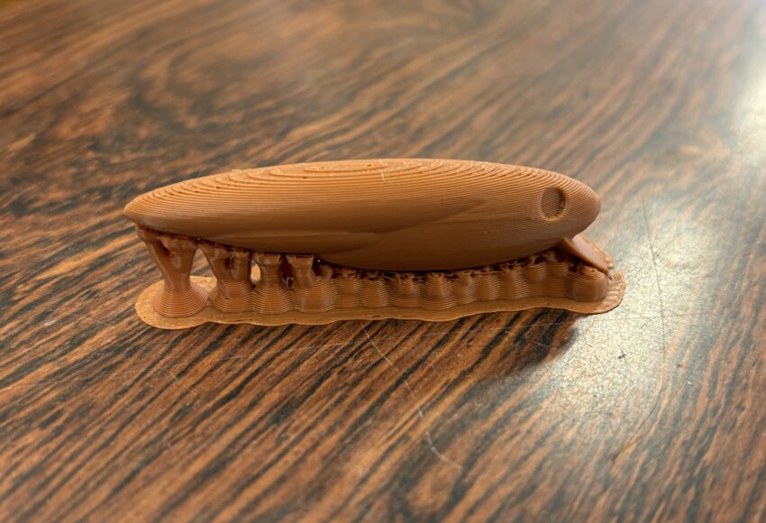 釣りに適したルアーの試作