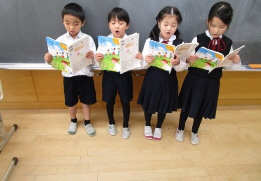 音読発表会(1年生 国語)