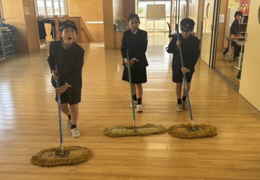 煤払いと『ハイキュー!!』(4年生)