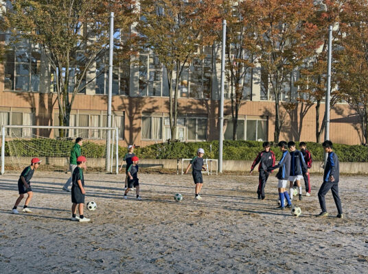 〔小学校〕高学年 中高クラブ交流会