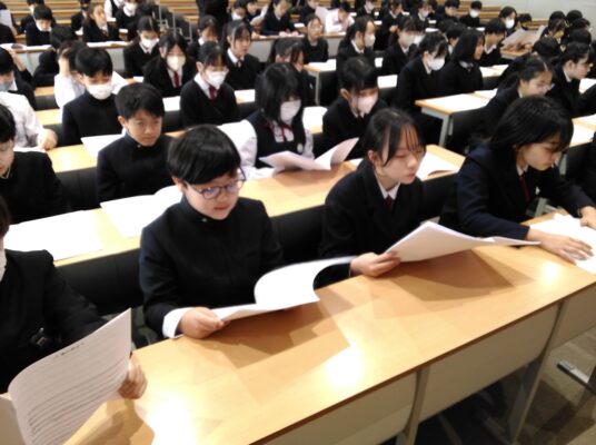 卒業に向かって…