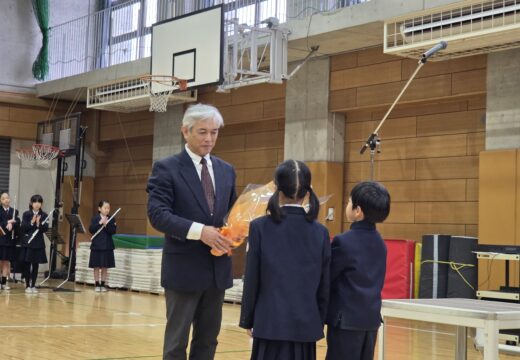 修了証書、そして43年間の『お疲れ様でした』