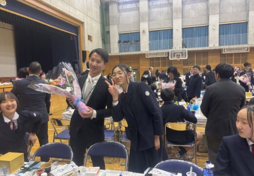 「ありがとう」に包まれた謝恩会