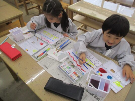 アートが大好き！ひのでっ子