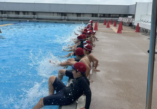 水泳授業　再開！！