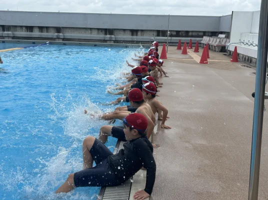 水泳授業　再開！！
