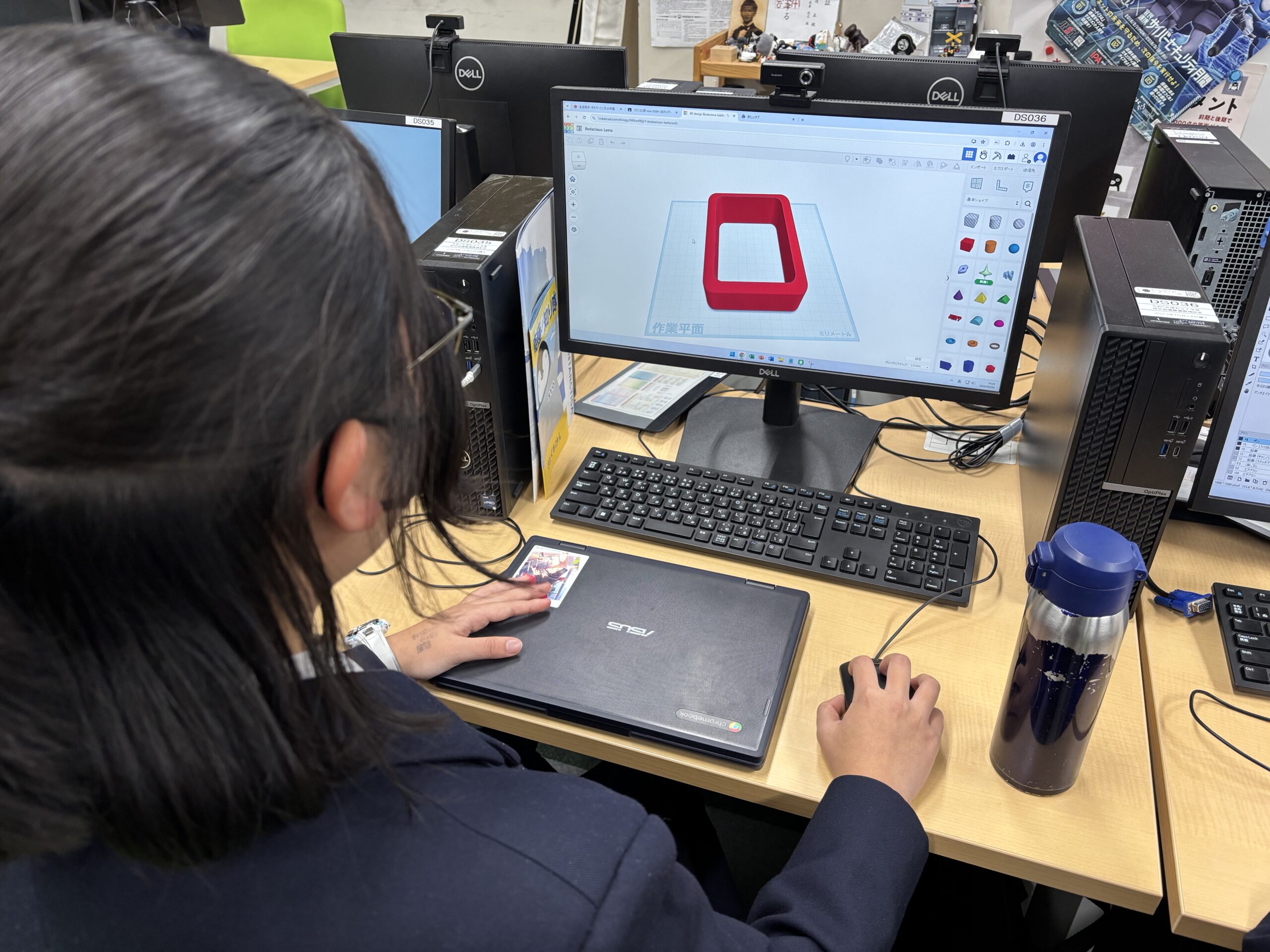 高性能PCで創造的な活動を支える メディアルームに高性能デスクトップPCを整備（中高）
