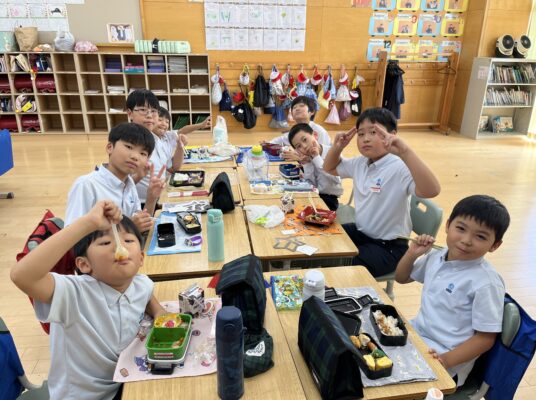 兄弟ランチタイム