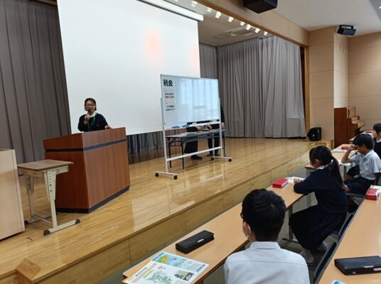 もしも税金が無かったら？ 6年生が学んだ社会の仕組み