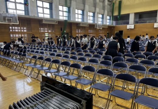日出祭準備日１日目の様子